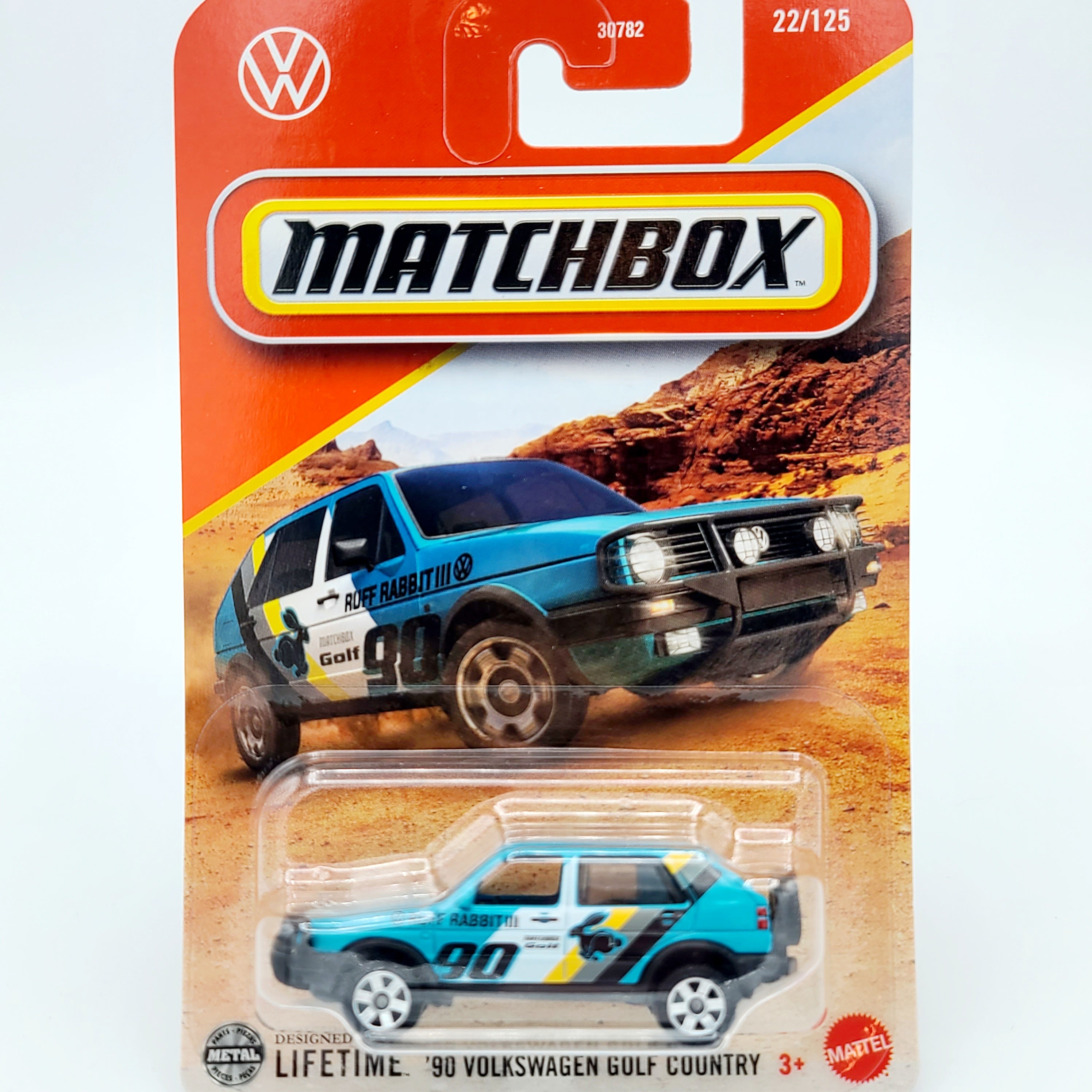 Matchbox '90 Volkswagen Golf Country (2025 Mix 4 D Basic)